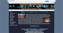 Desktop Screenshot of ambushgunsmithing.com